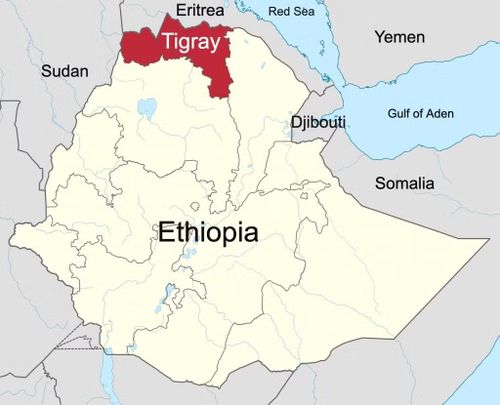 Vùng Tigray (Ethiopia), nơi lực lượng ly khai TPLF từng giao tranh đẫm máu với quân đội chính phủ từ năm 2020 đến 2022