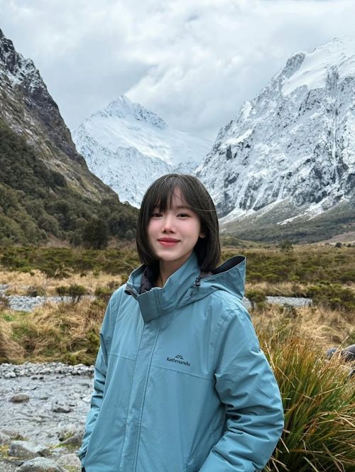  Meichan trong thời gian học tập tại New Zealand. Ảnh: FBNV. 