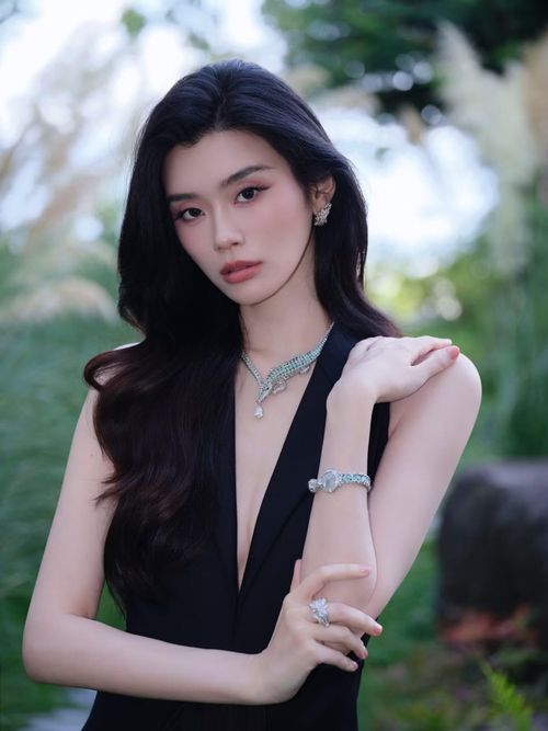  Hề Mộng Dao đeo trang sức Cartier. Ảnh: IG. 