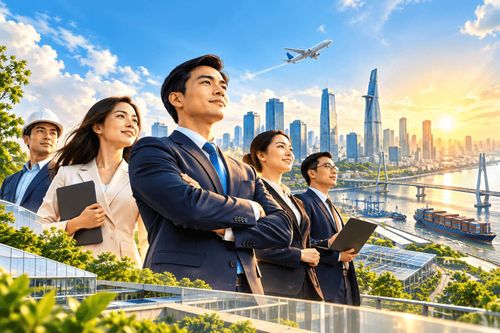 Bản lĩnh của doanh nhân là lựa chọn hướng đi có trách nhiệm với doanh nghiệp, người lao động và xã hội (Ảnh minh hoạ).