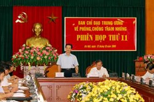 Hoàn thiện thể chế phòng, chống tham nhũng trong lĩnh vực trọng điểm