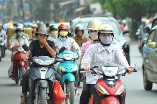 80- 90% xe mô tô, gắn máy phải đạt tiêu chuẩn khí thải ở 2 thành phố lớn