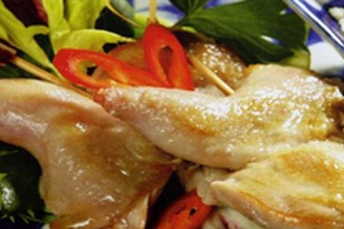 Chim bồ câu chiên bơ