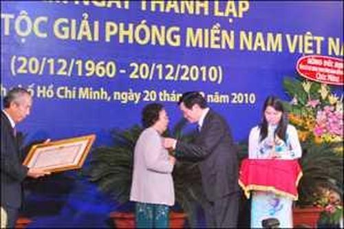 50 năm thành lập Mặt trận Dân tộc giải phóng miền Nam