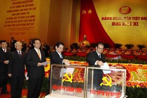 Bầu cử Ban Chấp hành Trung ương Đảng khóa XI