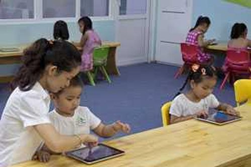 Trường mần non đầu tiên sử dụng Ipad trong giáo dục