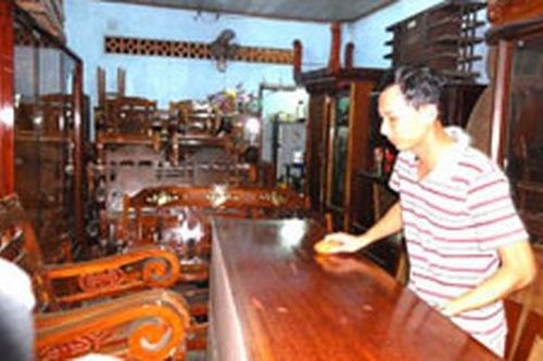 Cơn sốt 'săn' đồ gỗ cũ