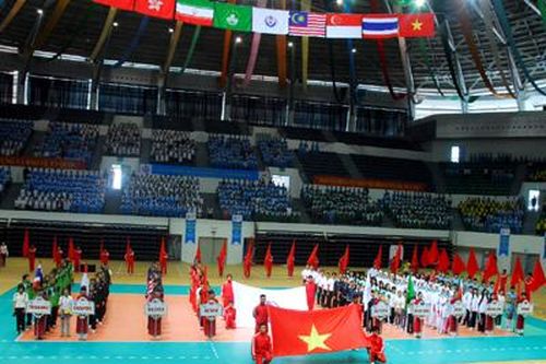 Khai mạc Giải Bóng chuyền nữ học sinh châu Á