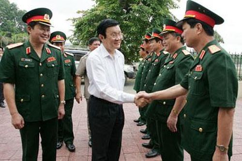 Chủ tịch nước Trương Tấn Sang thăm và làm việc tại tỉnh Thái Nguyên