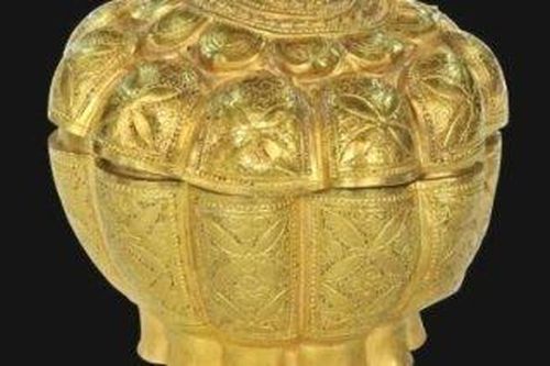 Phát hiện bảo vật bằng vàng cực hiếm thời Trần
