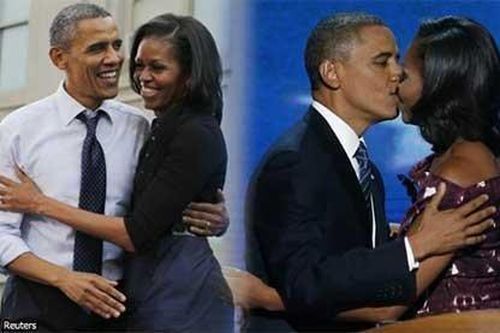Những lời tình tứ của vợ chồng Obama