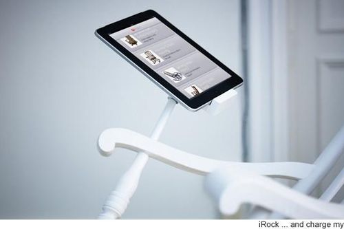 Ghế thông minh iRock sạc được iPhone và iPad