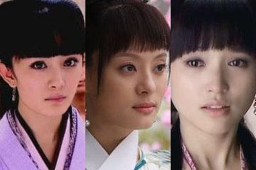 Mỹ nhân cổ trang trẻ trung đáng yêu với mái ngố