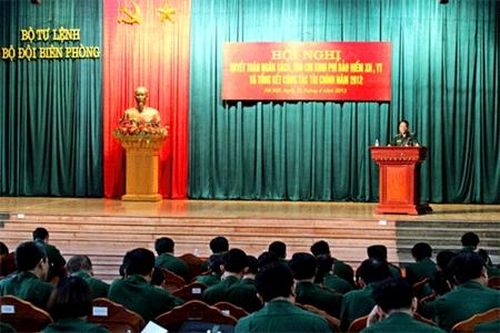 Tổng kết công tác tài chính năm 2012