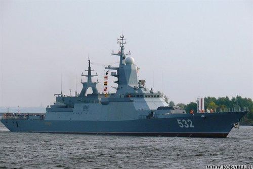 Nga khởi đóng mới tàu hộ vệ tên lửa tàng hình 20385