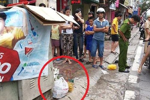 Phát hiện một xác thai nhi bỏ rơi bên vỉa hè