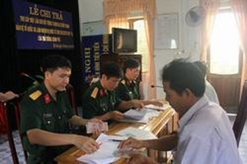 Đối tượng được hưởng trợ cấp khu vực một lần