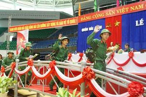 Đà Nẵng: Gần 700 thanh niên lên đường nhập ngũ