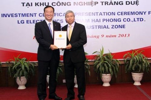 LG khởi động dự án đầu tư 1,5 tỷ USD tại Hải Phòng