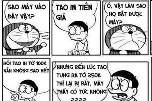 Cười 'rụng rốn' với Doraemon chế cực hài (P.7)
