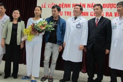 Bệnh nhân rối loạn đông máu nặng được xuất viện