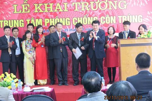 Khai trương trung tâm phòng chống côn trùng