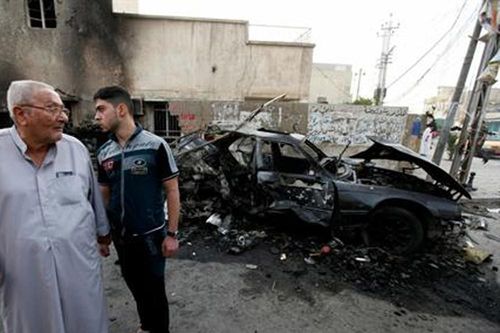 Đánh bom liên tiếp ở Iraq, 60 người thương vong