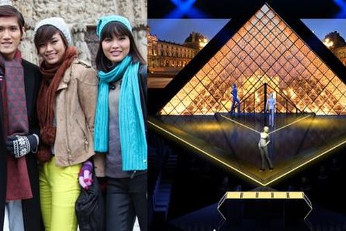 Hé lộ sân khấu hình tam giác chung kết Next Top Model