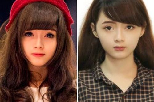 Hot girl ảnh thẻ tung hình Giáng sinh lung linh