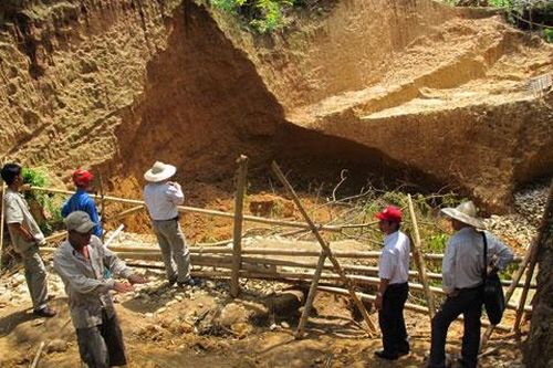 Sập hầm vàng ở Quảng Nam, 3 phu vàng bị vùi lấp