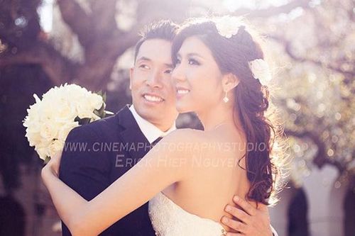 Lộ ảnh cưới của Ngọc Quyên và chồng Việt kiều