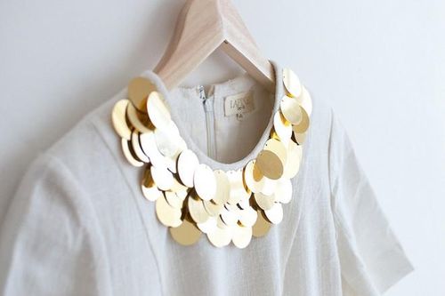 Khéo tay F5 đầm cũ bằng sequin độc đáo