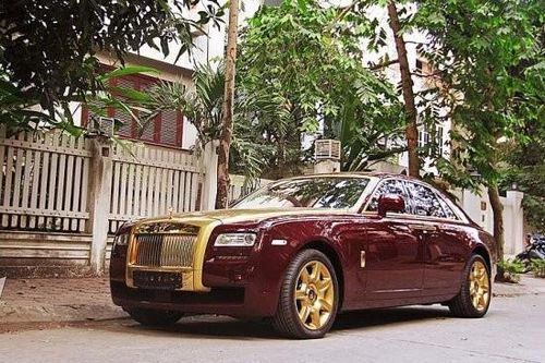 Bộ ba Rolls-Royce siêu sang mạ vàng ở Việt Nam
