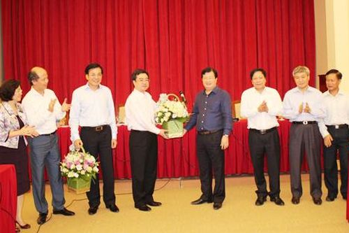 Chia tay Thứ trưởng Nguyễn Thanh Nghị và Thứ trưởng Trần Văn Sơn