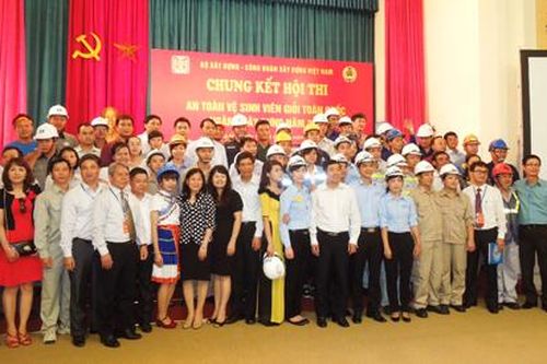 Sôi nổi hội thi An toàn vệ sinh viên giỏi ngành Xây dựng