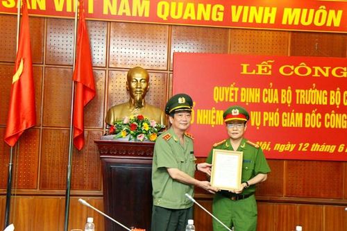 Bổ nhiệm Đại tá Đào Thanh Hải làm Phó Giám đốc Công an TP Hà Nội