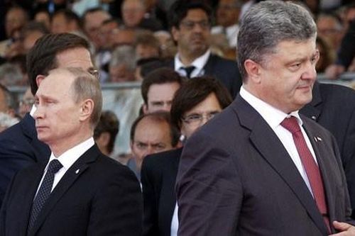Tổng thống Nga, Ukraine 'chạm trán' nhau ở Minsk