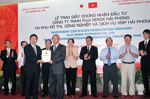 Hải Phòng cấp Giấy chứng nhận đầu tư cho 2 dự án FDI