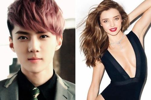 Sehun (EXO) tặng album cho cựu thiên thần nội y