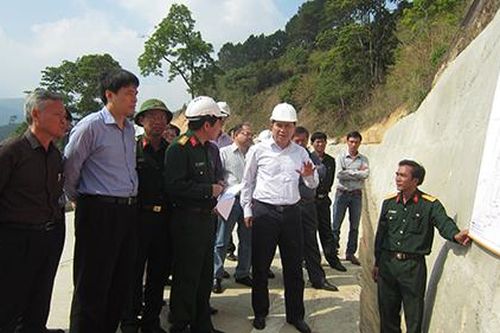 Chấp thuận kết quả nghiệm thu 9 gói thầu dự án đường Trường Sơn Đông