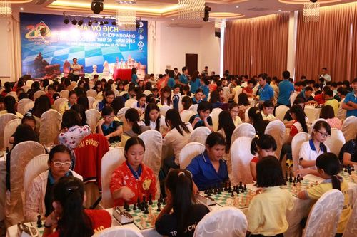 Hà Nội giành 2/5 HCV tại Giải cờ chớp quốc gia 2015