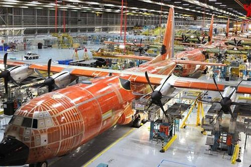 Khám phá nhà máy 'đẻ' siêu vận tải cơ C-130J