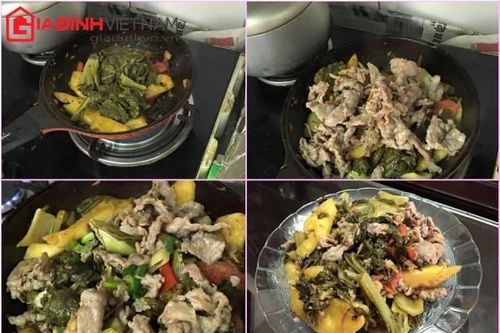 Cách làm thịt bò xào dưa chua cực ngon và đơn giản