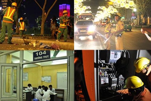 Những người thầm lặng cống hiến đêm giao thừa