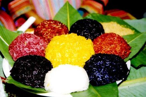 Cách làm xôi ngũ sắc cho ngày Tết Nguyên tiêu