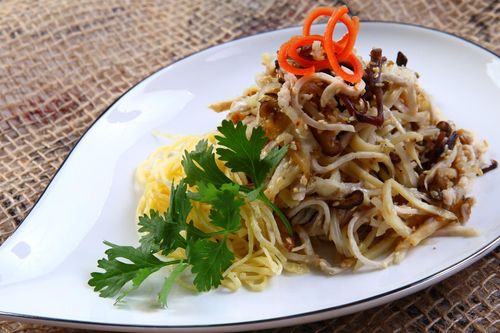 Bún trộn chay nhiều dinh dưỡng cho ngày rằm