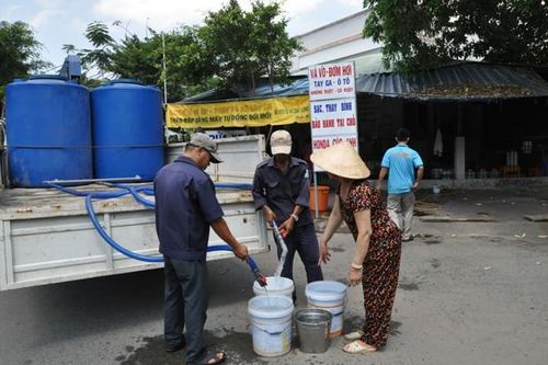 TP Rạch Giá nước ngọt chỉ còn đủ cung ứng 5 ngày!