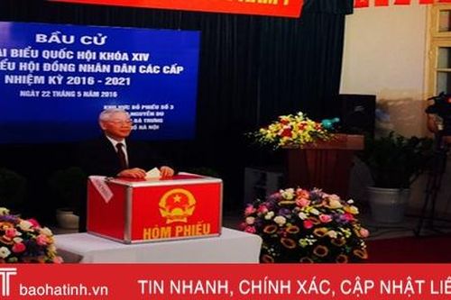 Lãnh đạo Đảng, Nhà nước đi bầu cử