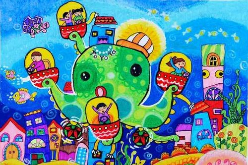 Ý tượng độc đáo 'chiếc ô tô mơ ước' của thiếu nhi Việt