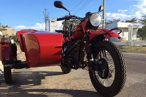 'Thuốc độc' Sidecar Ural IMZ-81034 cực chất tại Đà Nẵng
